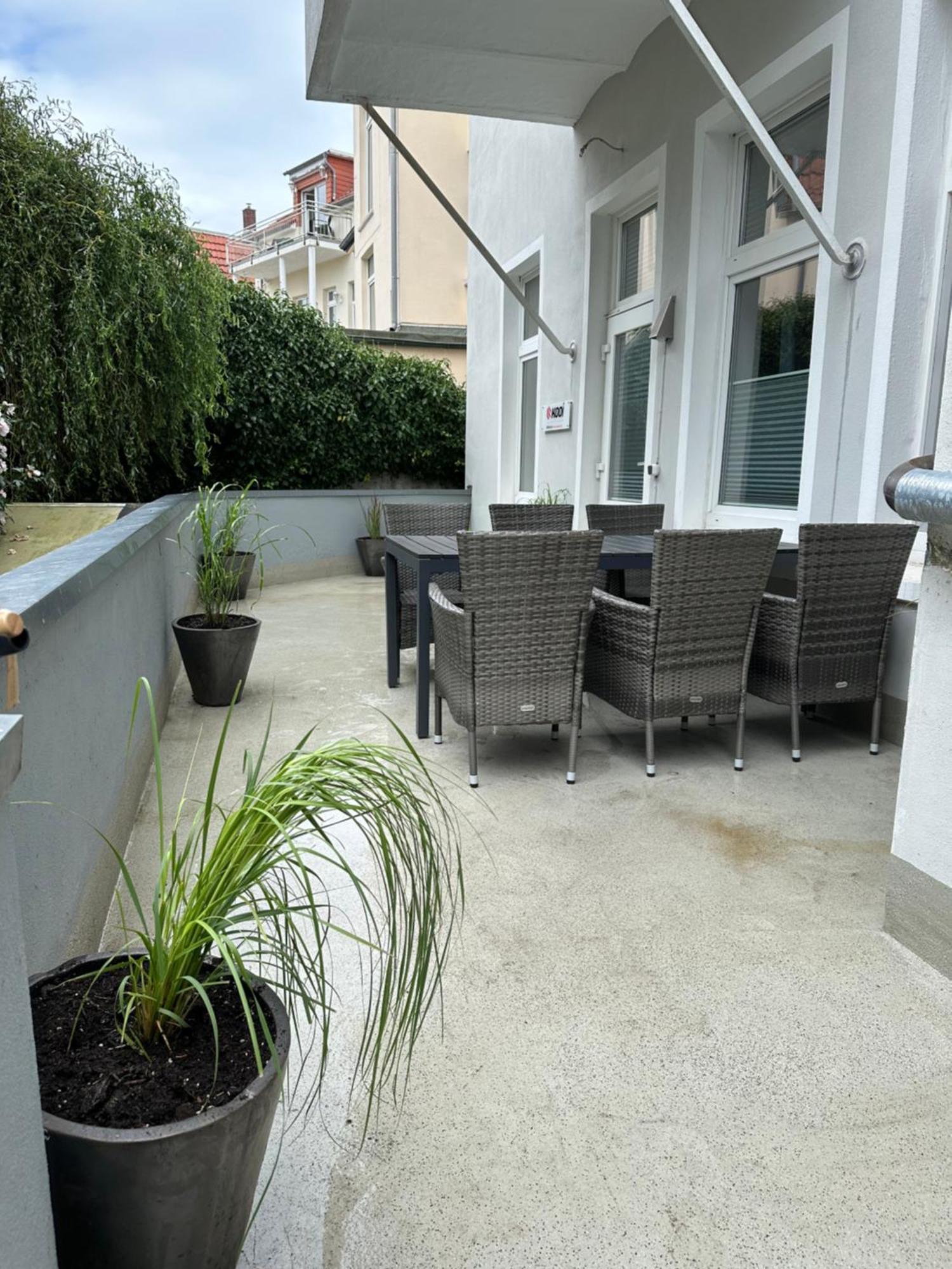 Erholsame City-Erdgeschosswohnung Mit Veranda, Grill Und Parkplatz D46Eg 奥尔登堡 外观 照片